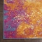 Homeroots 7 x 10 ft. Abstract Brights Sunburst Area Rug 385381 - alternate 3